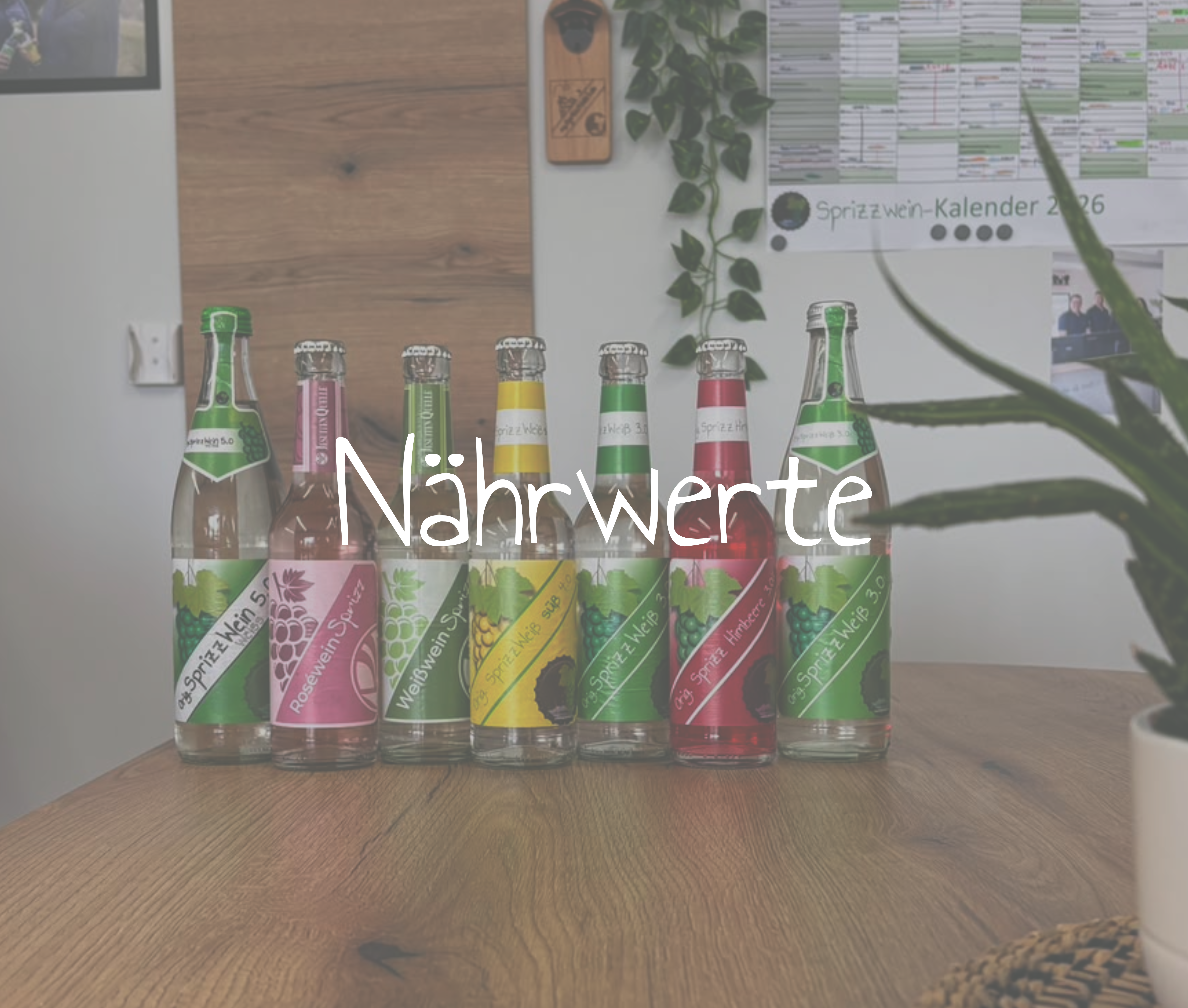Button der zur Nährwerteseite führt